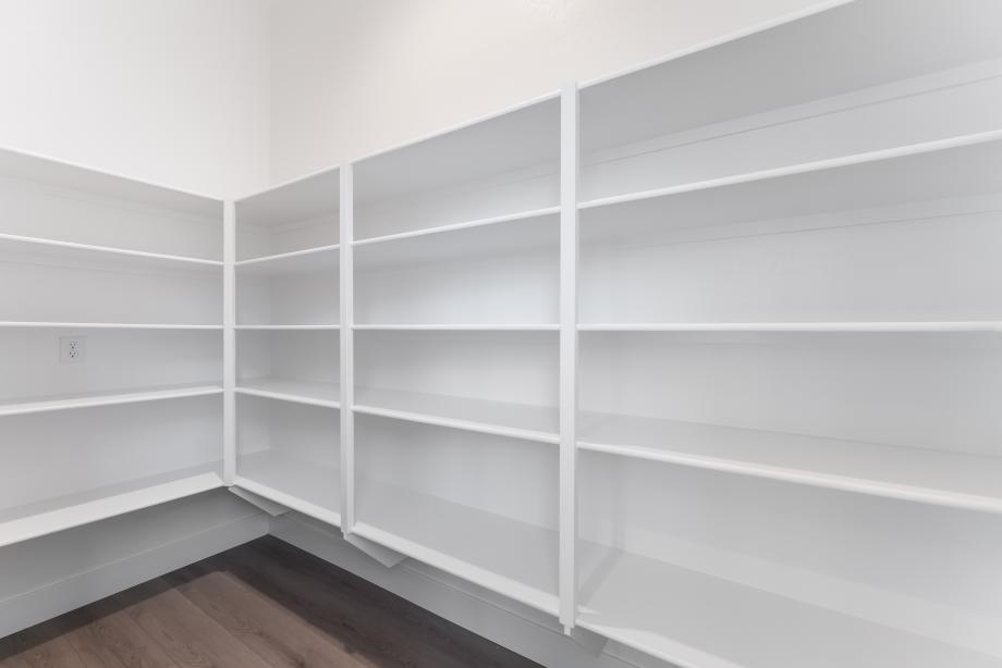 Large walk-in kitchen pantry