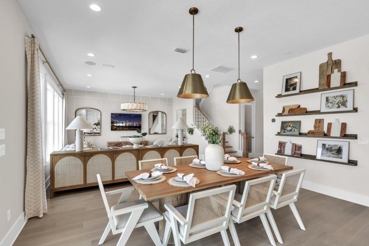 Open-concept floorplans perfect for entertaining