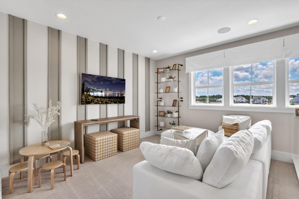 Loft spaces perfect for extra entertaining room