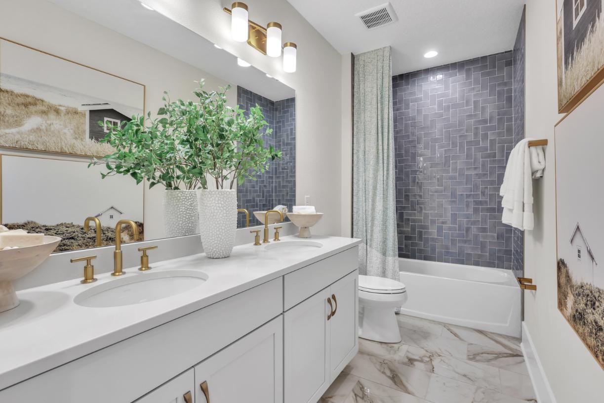 Spacious secondary bedrooms