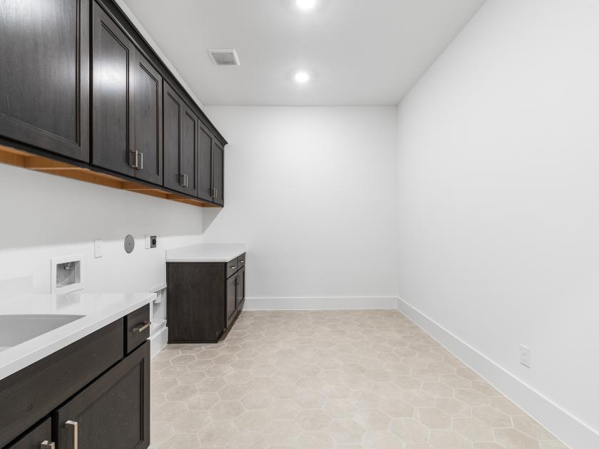 Laundry room with ample storage