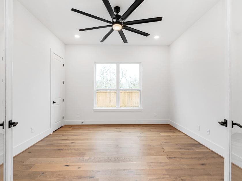 Office with privacy doors