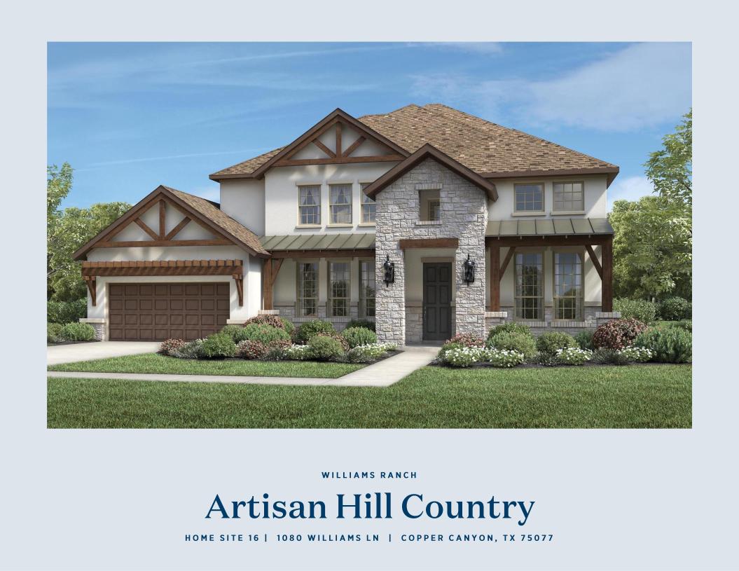 Artisan Hill Country Quick Move-In Home at 1080 Williams Lane in