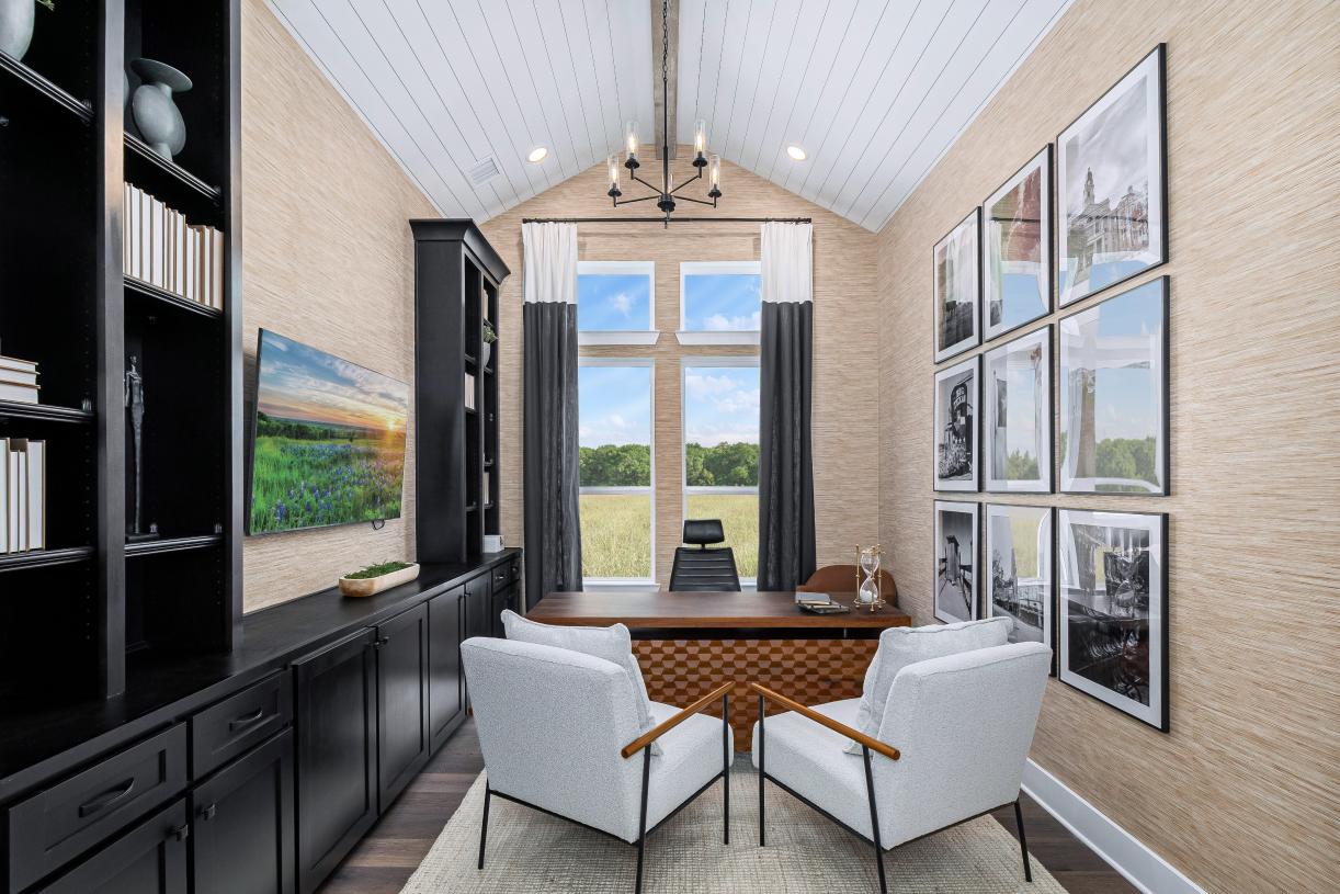 Private in-home offices offer versatile living options