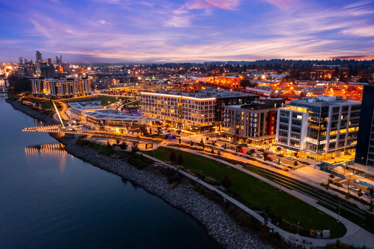 Grant Street Pier at the Vancouver waterfront