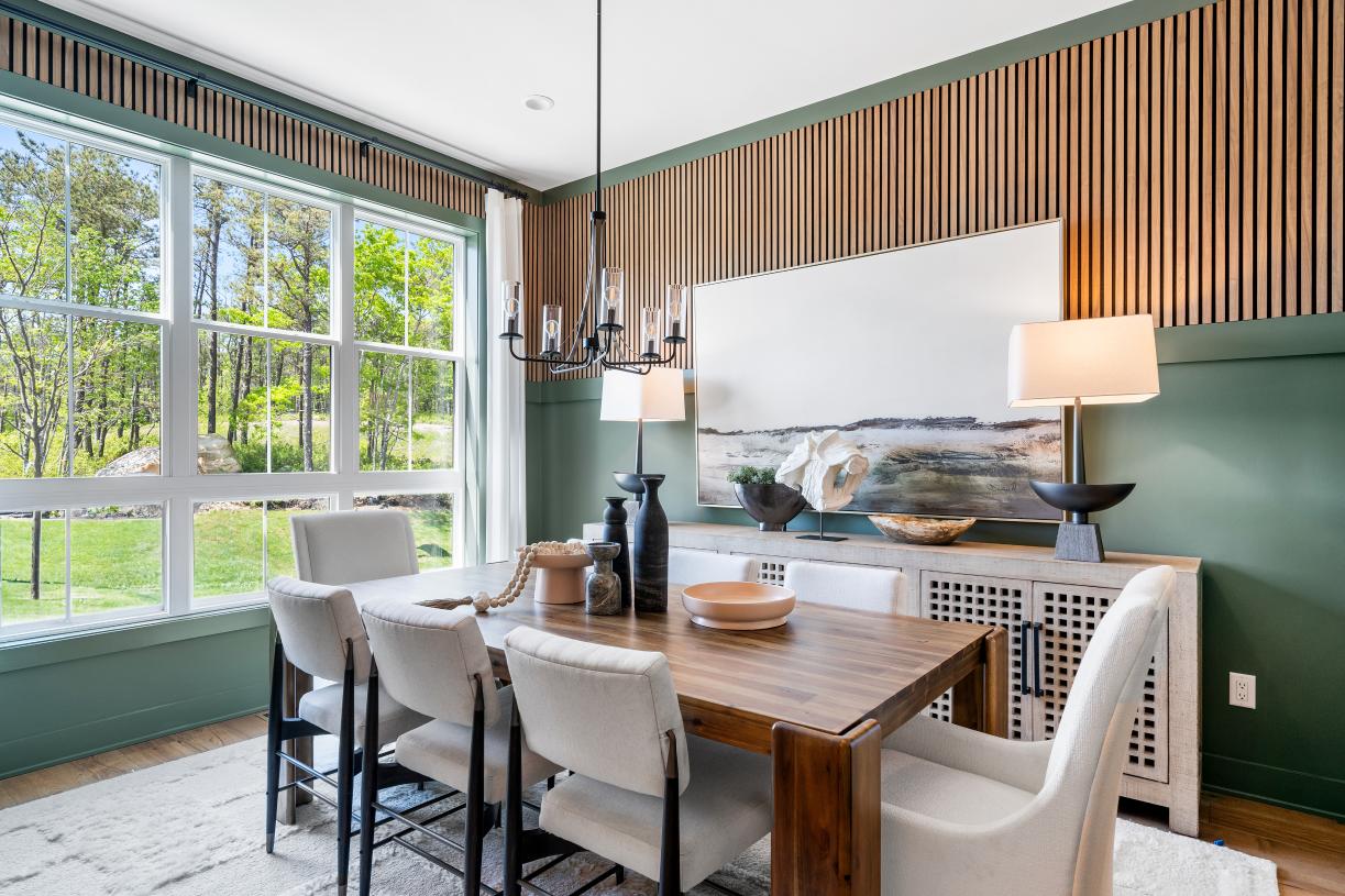 Entertain guests in the formal dining room