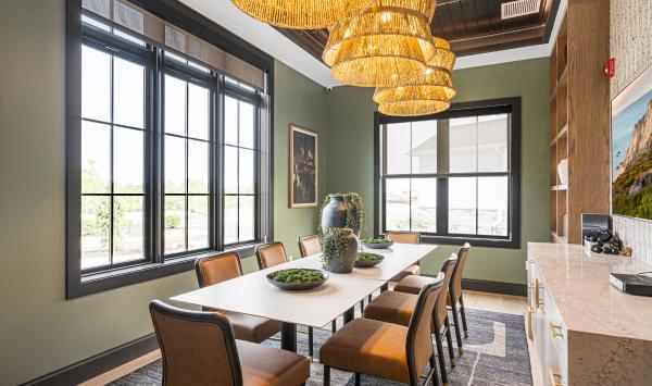 Clubhouse flex room can be used in endless ways