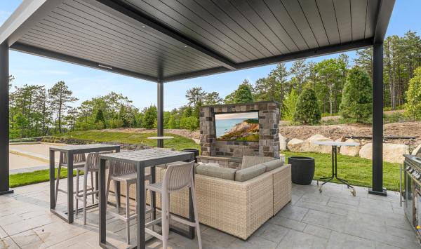 Outdoor pavilion