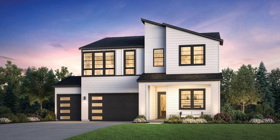 Toll Brothers - Cultus with Basement Contemporary