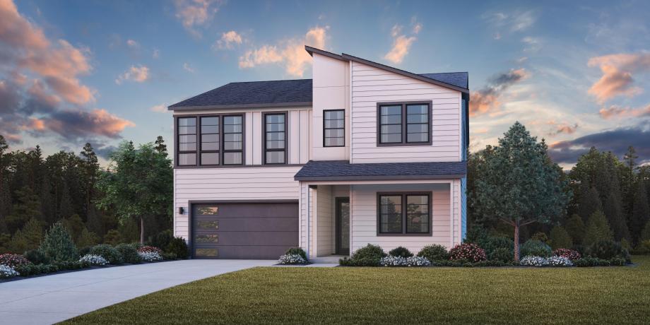 Toll Brothers - Cultus with Basement Contemporary