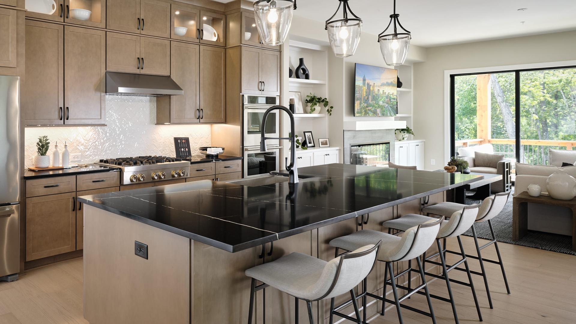 Chastain II Model Home Design in Toll Brothers at Lakeview by Toll