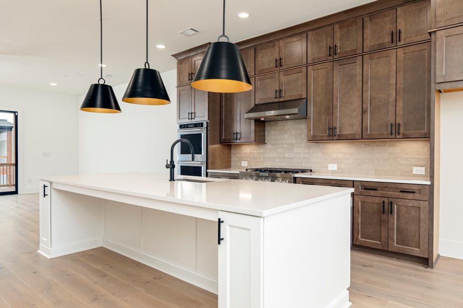 Gourmet kitchen with spacious island