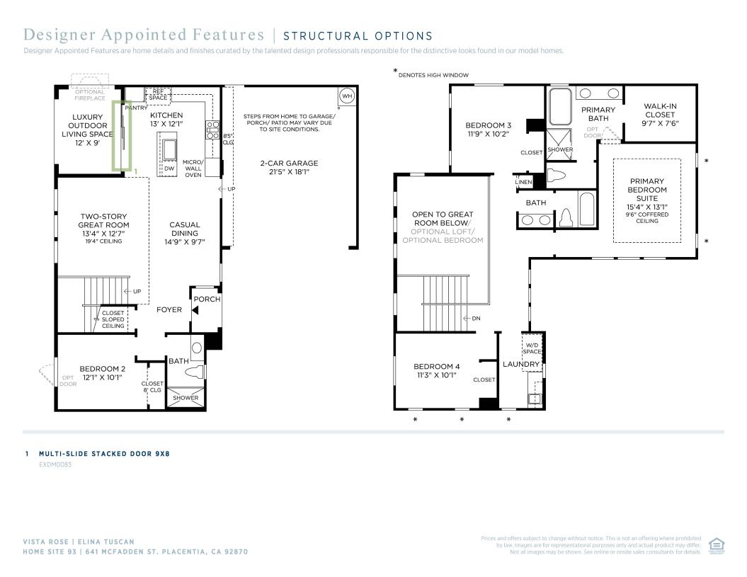 Elina Tuscan Quick MoveIn Home at 641 McFadden St in Vista Rose by Toll Brothers