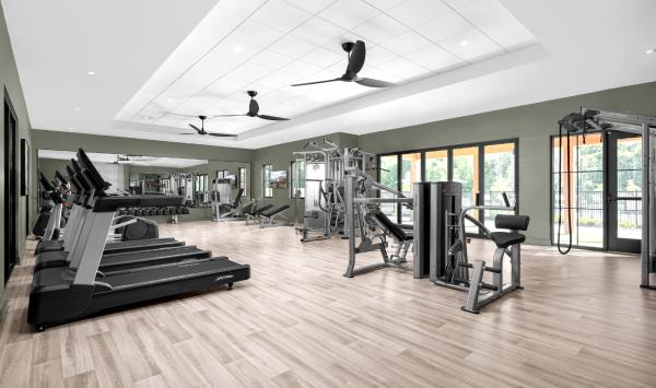 Work out in the state-of-the-art fitness center