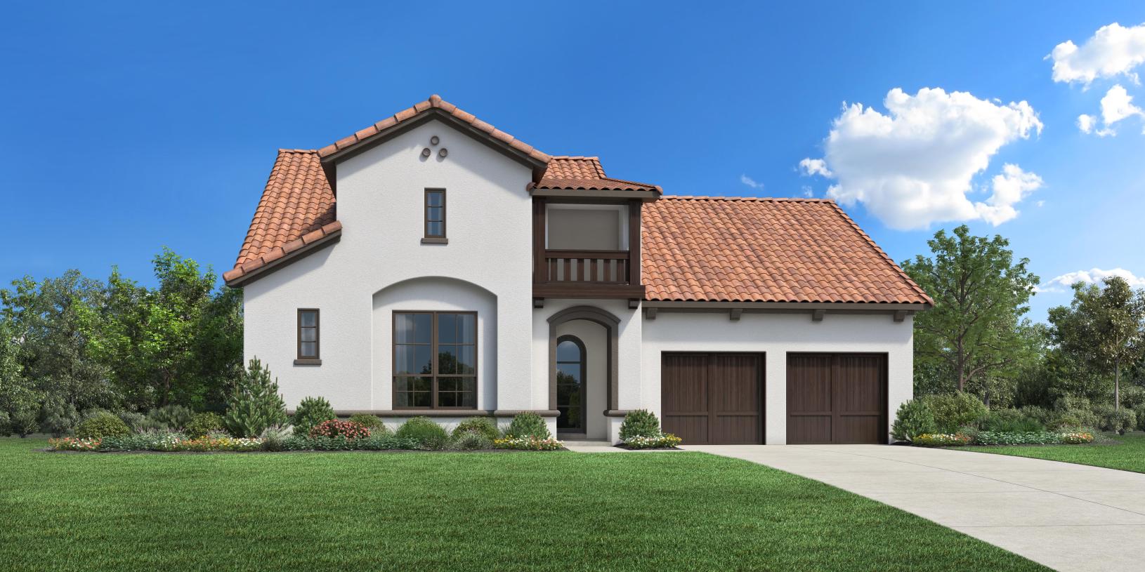 Toll Brothers at Fields Woodlands Collection The Bertram Home Design