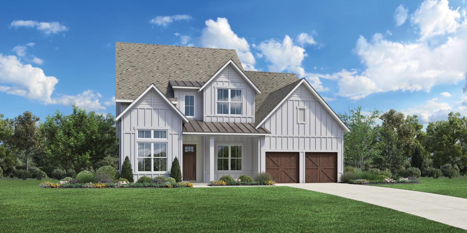 Toll Brothers at Fields Woodlands Collection The Neches Home Design