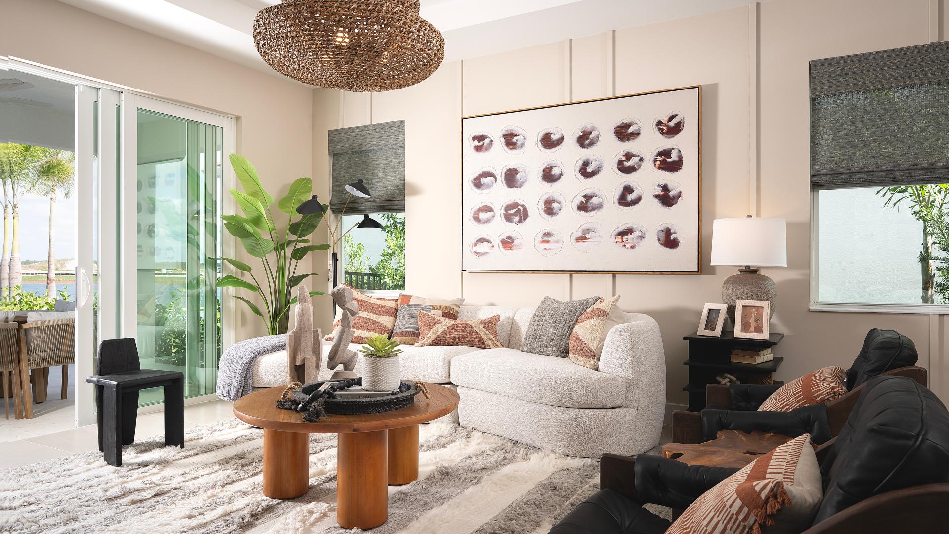 Expansive great rooms with an abundance of natural light