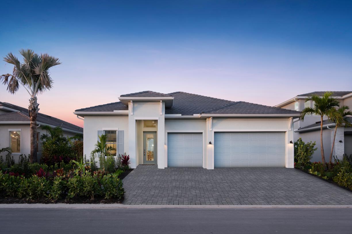 The Glades Island Colonial Home Design