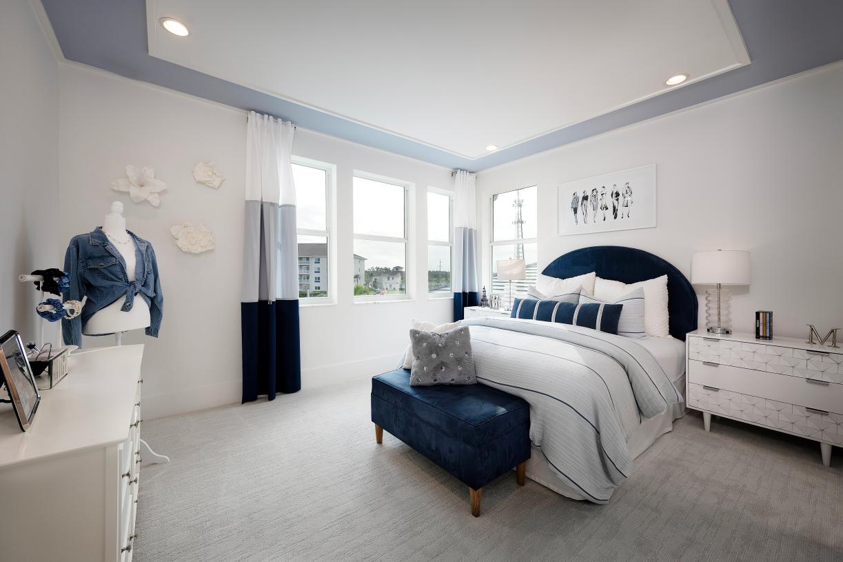 Incredible secondary bedroom spaces