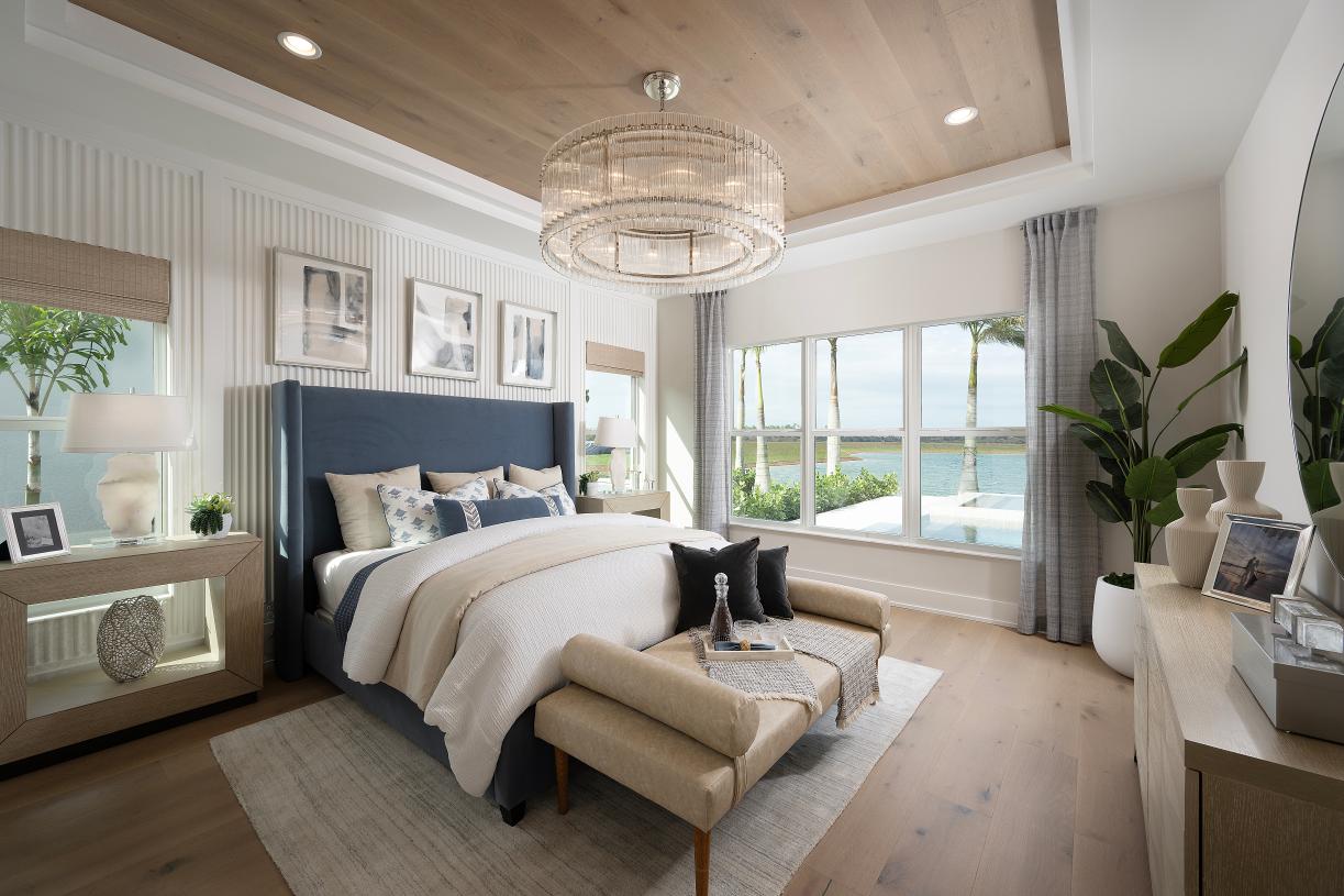 Luxurious primary bedrooms suites