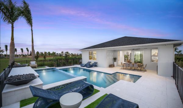 Relaxing outdoor living opportunities perfect for entertaining