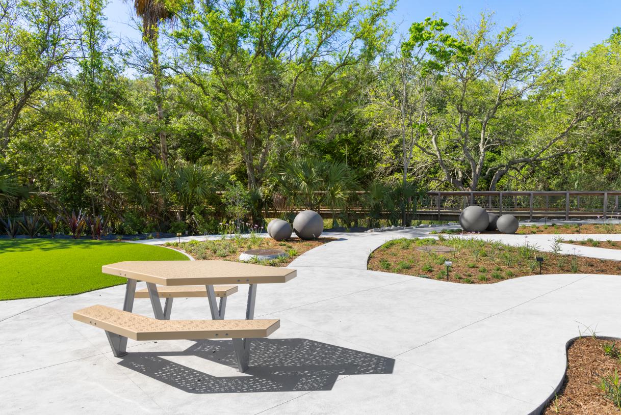 Relax in luxury with shaded picnic spots designed for gatherings