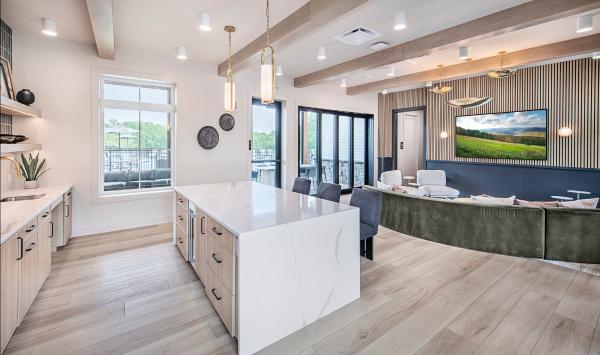 Clubhouse Activity Room & Kitchen