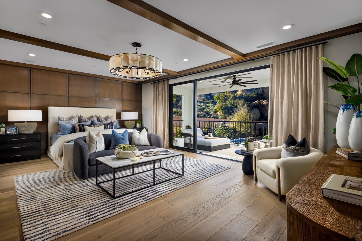 Beautiful primary bedroom