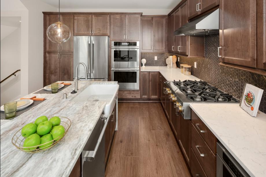 JennAir kitchen appliances including a gas range