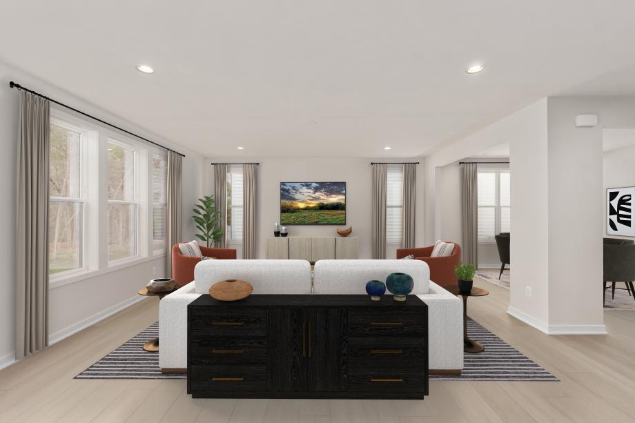 Spacious great room, perfect for entertaining