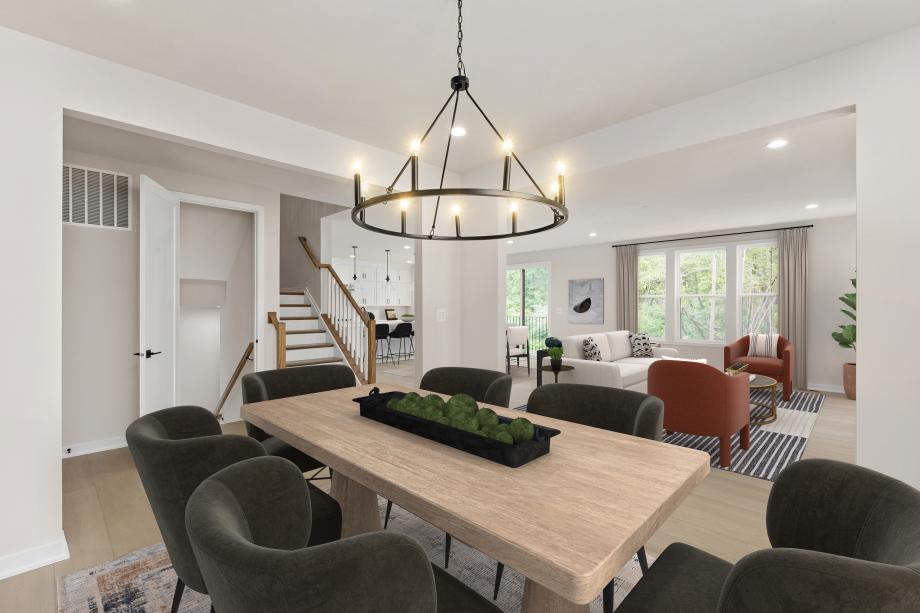 Beautiful formal dining