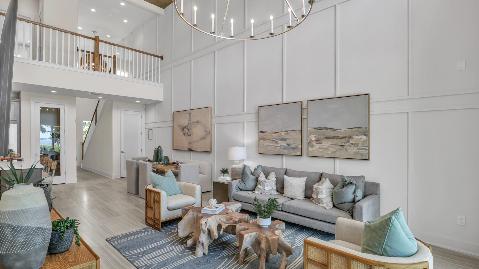 Settler Model Home Design in Newbrook Towns Collection by Toll Brothers