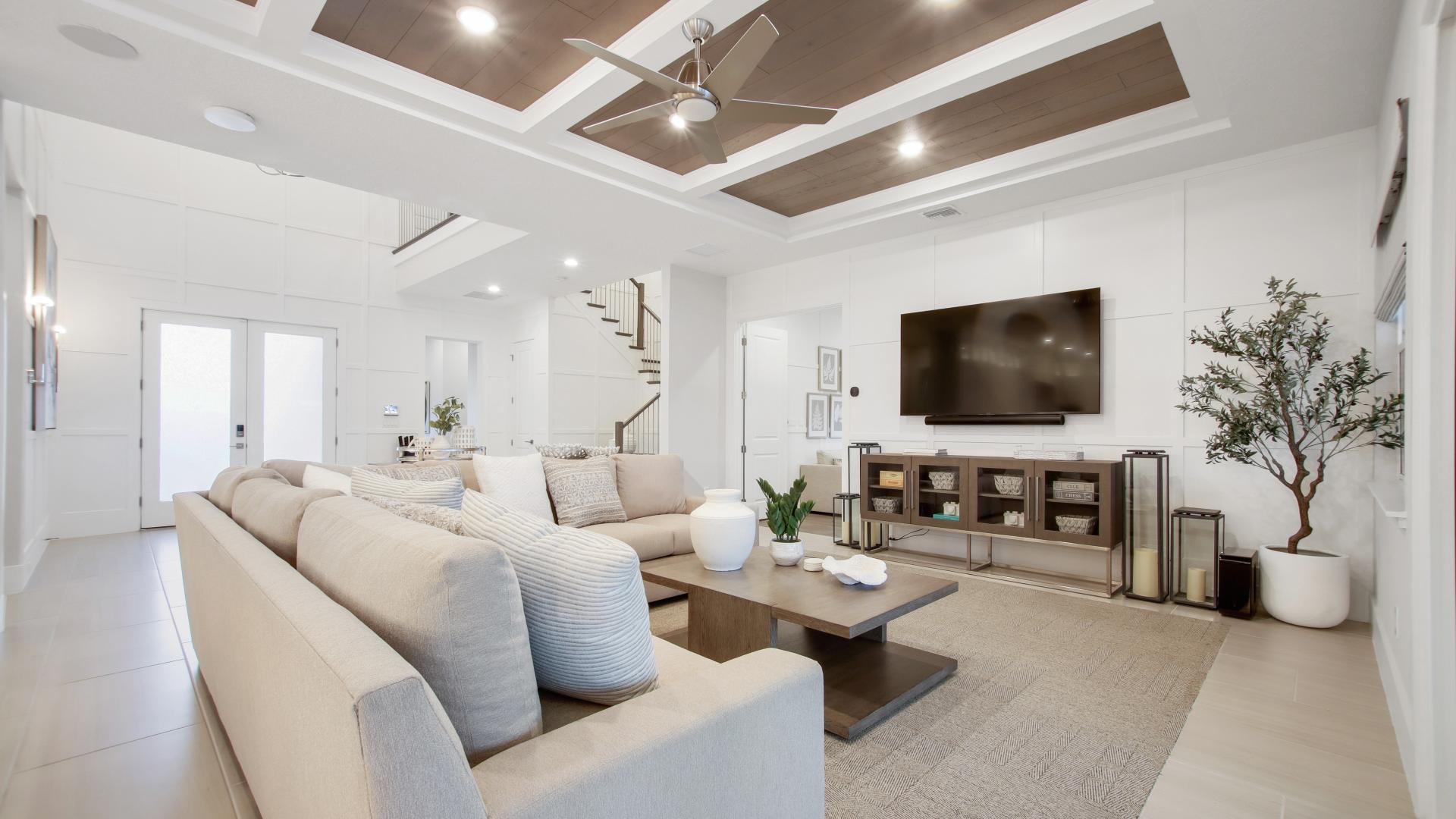 Devonhurst Model Home Design in Newbrook Spruce Collection by Toll