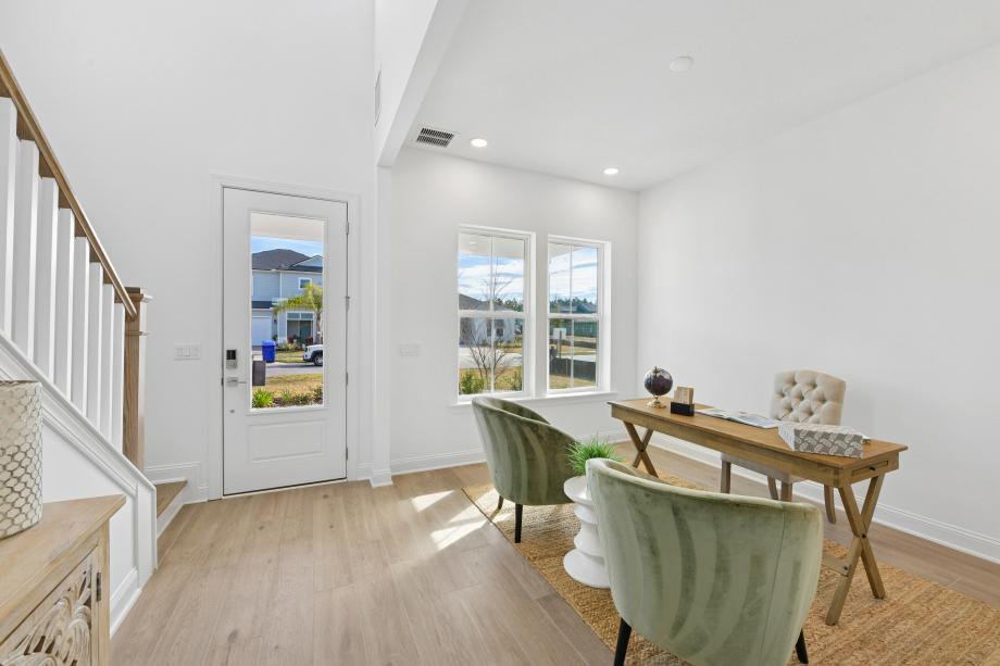 Versatile flex room located off the foyer to suit your needs