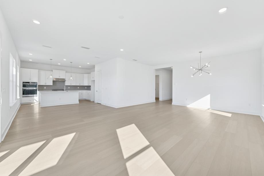 Open-concept floor plan ideal for entertaining