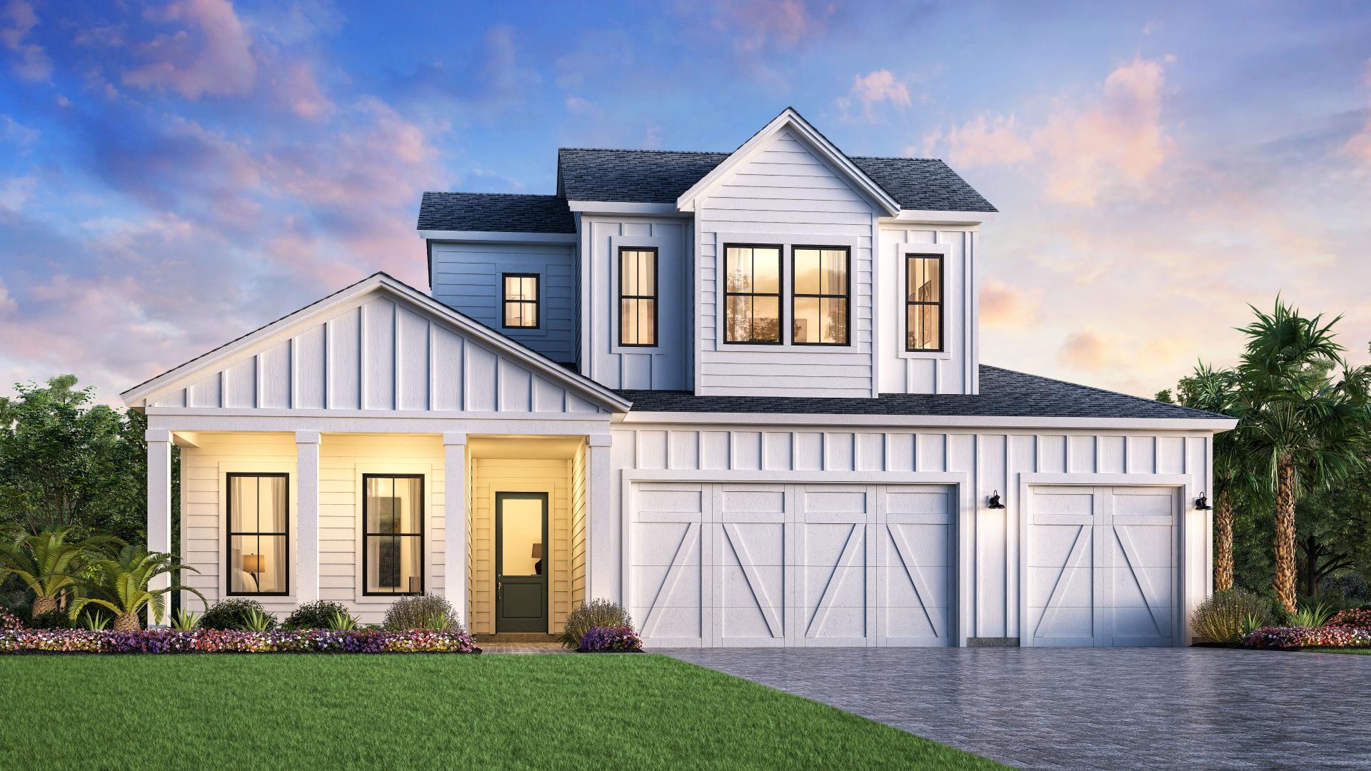 Barnwell Elite Model Home Design in Newbrook Juniper Collection by