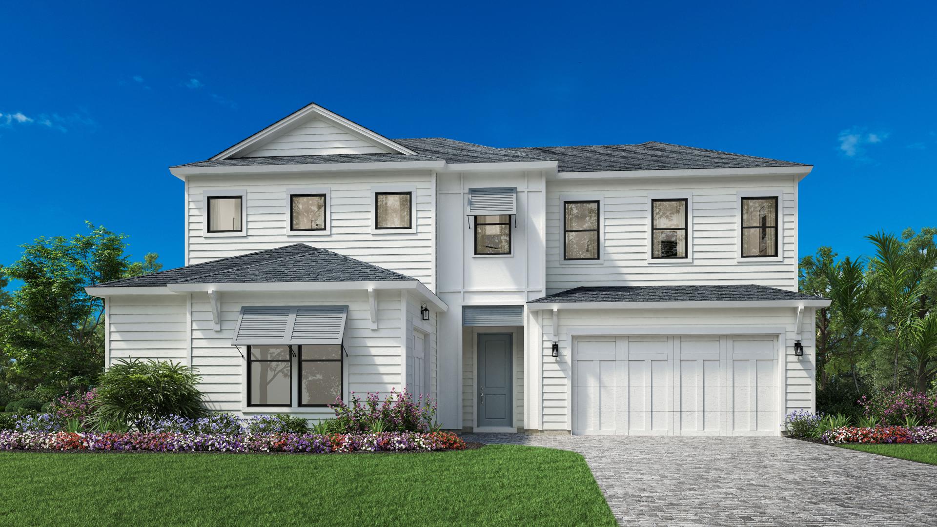Scarlett Model Home Design in Newbrook Juniper Collection by Toll