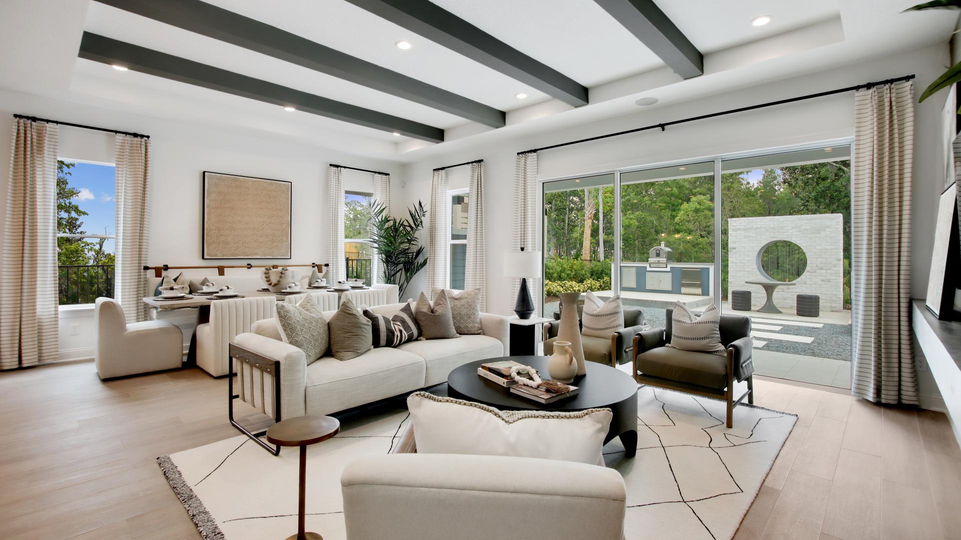 Scarlett Model Home Design in Newbrook Juniper Collection by Toll Brothers