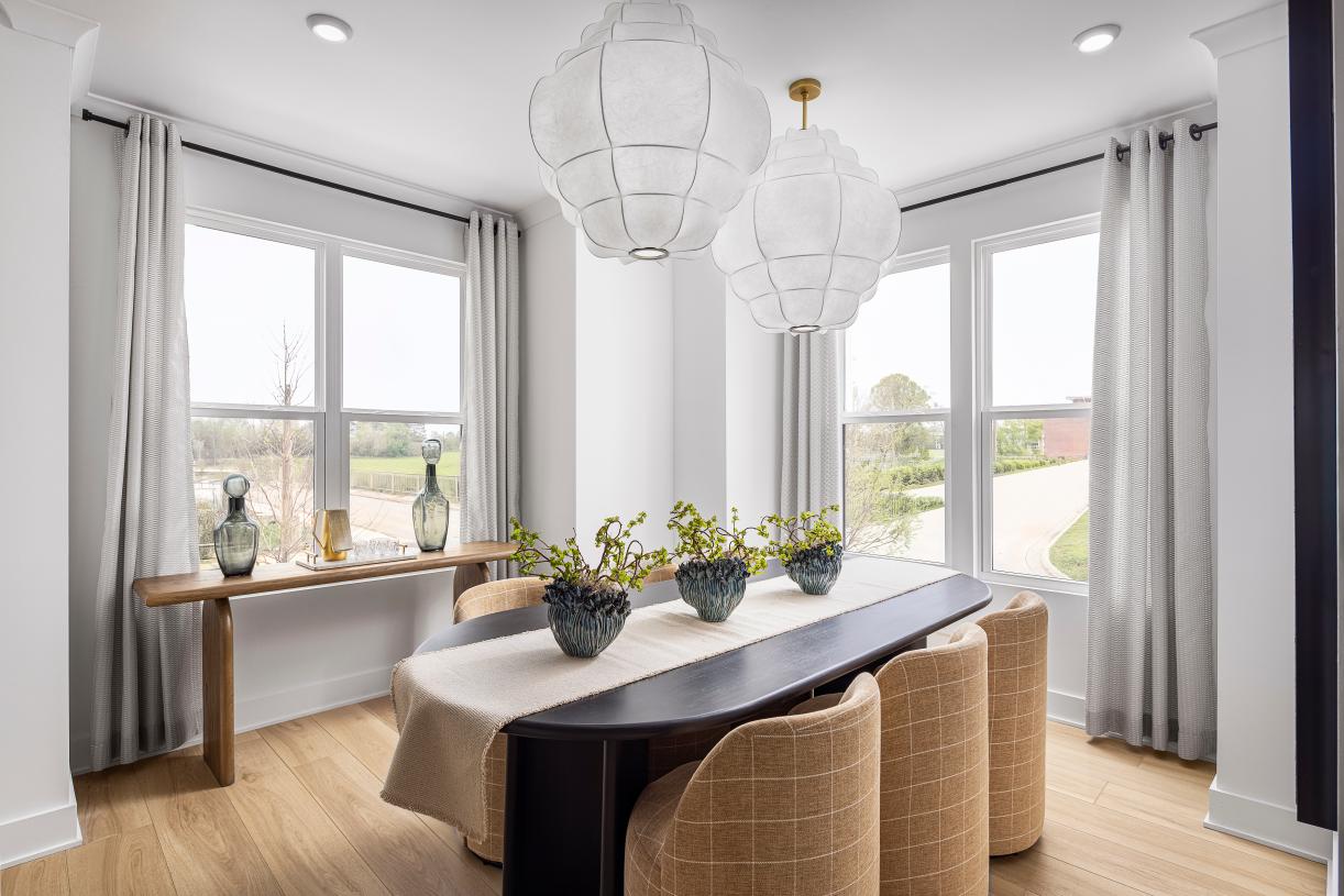 Separate dining area