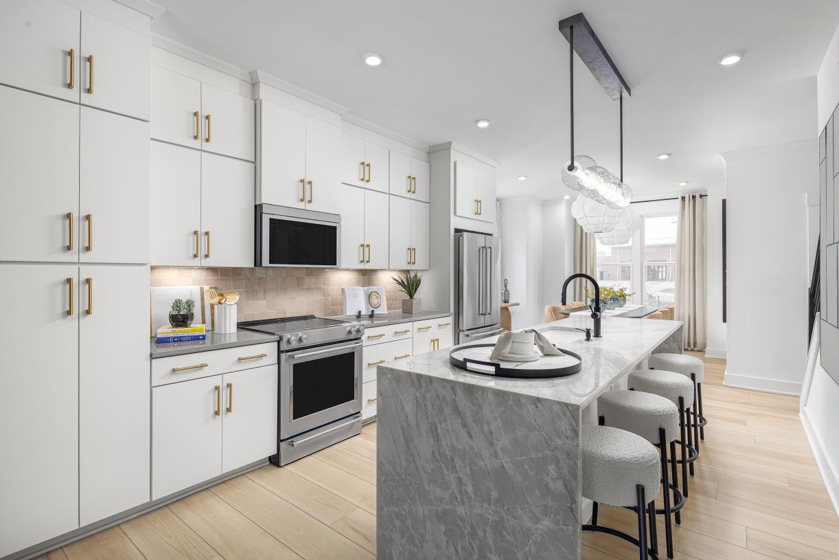 Well-appointed kitchens with gorgeous details