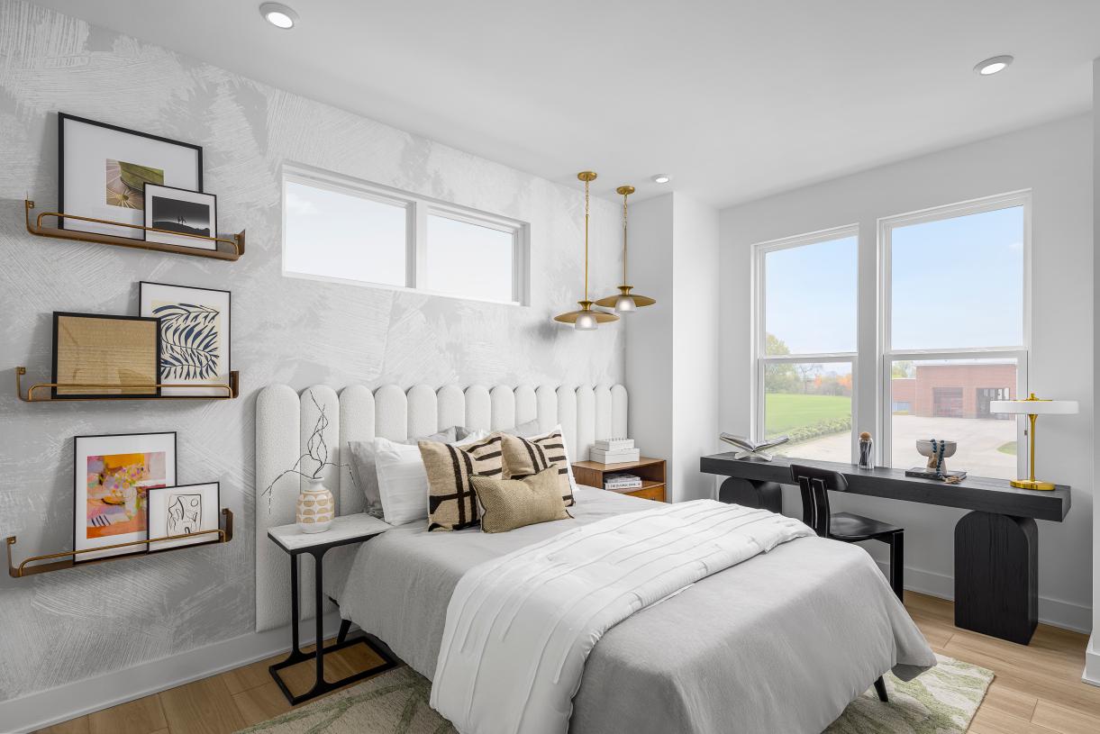 Spacious secondary bedrooms, perfect for family or guests