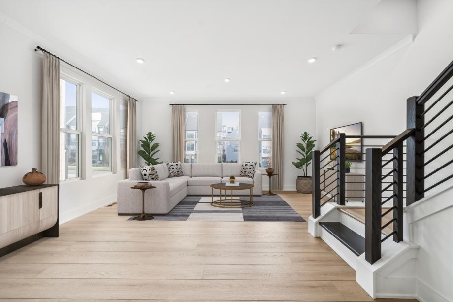 Airy light-filled great room