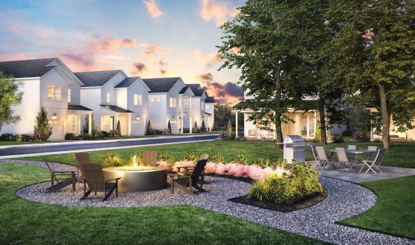 Exclusive community grill and fire pit