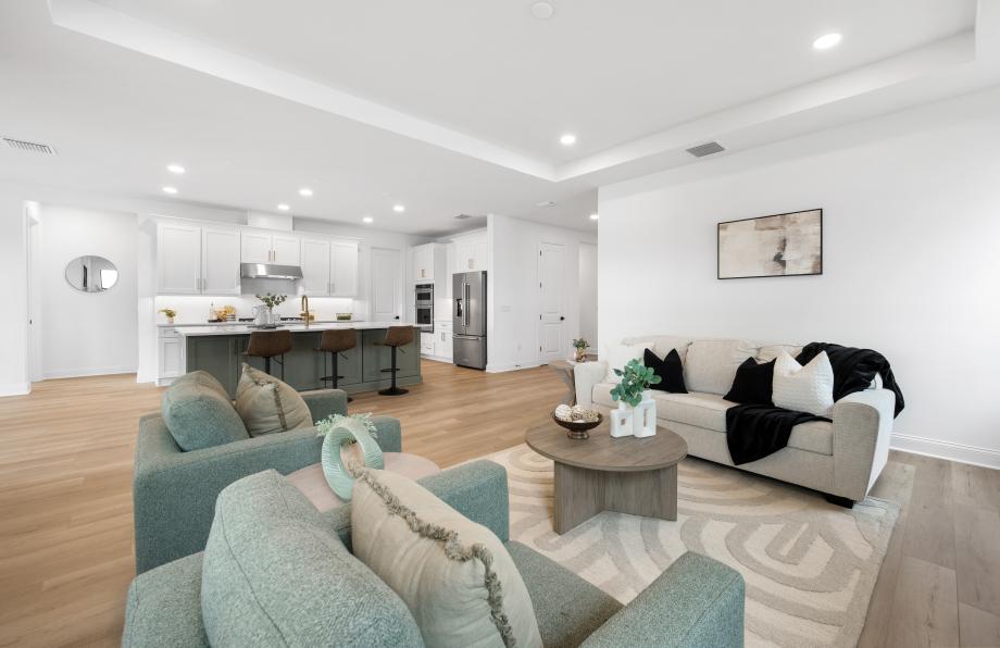 Open-concept great room-perfect for entertaining