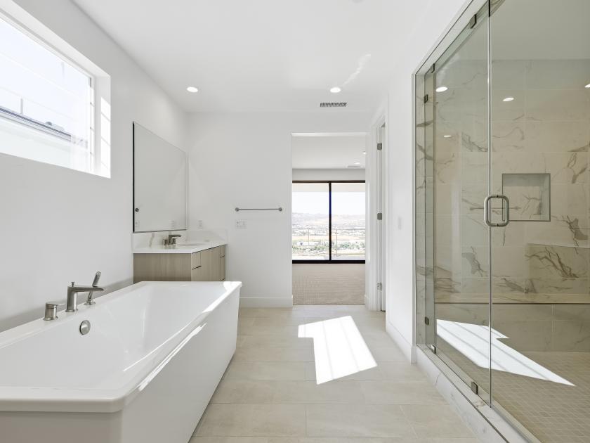 Primary bathroom suite