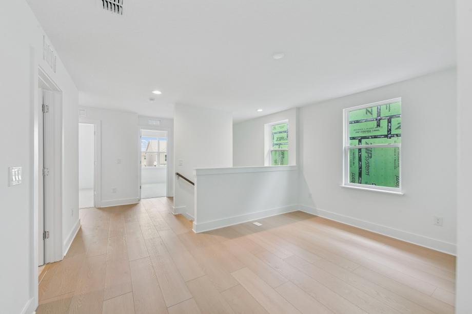 The loft is perfect for play, relaxation, or creativity