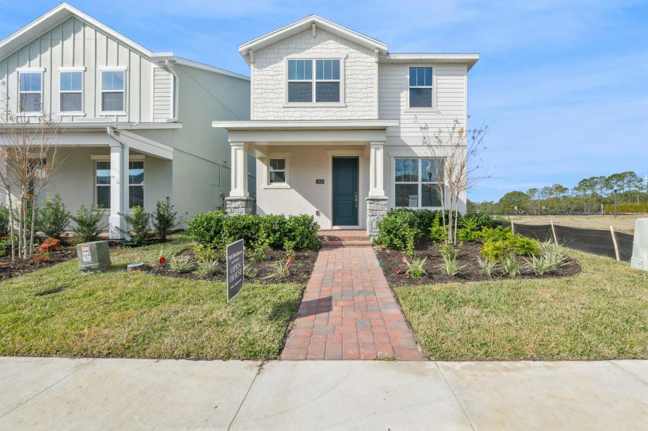 Exterior with timeless design with welcoming character