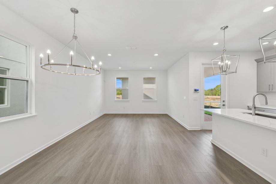 Space for casual comfort with room to relax