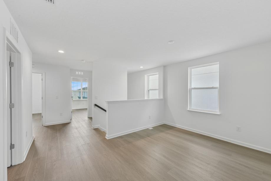 The loft is perfect for play, relaxation, or creativity