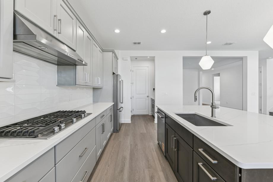 Where form meets function beautifully in this kitchen space